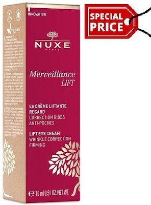 Nuxe Merveillance Lift Αντιγηραντική & Συσφικτική Κρέμα Ματιών κατά των Μαύρων Κύκλων 15ml