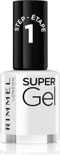 Rimmel Super Gel Luciu Oja Lustruirea De Lungă Durată Alb 12ml