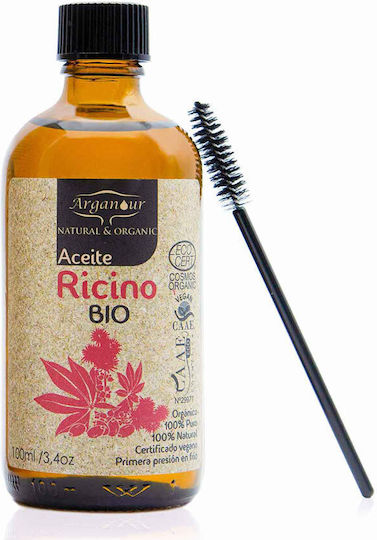 Arganour Ulei De Ricin Organic Presat La Rece 100ml