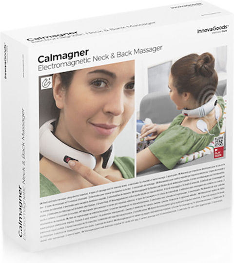 InnovaGoods Calmagner Συσκευή Μασάζ για τον Αυχένα Λευκή