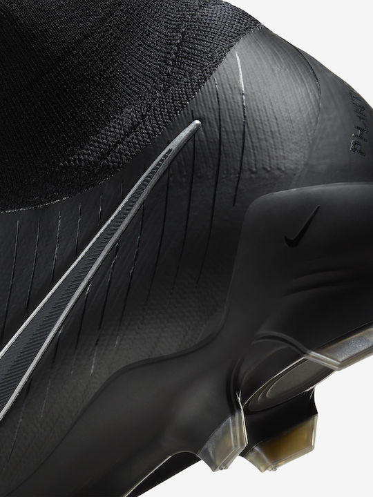 Nike Phantom Luna 2 Pro Ποδοσφαιρικά Παπούτσια με Τάπες FG Μαύρα