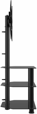 vidaXL 358172 TV Mount Floor up to 70" and 45kg Black