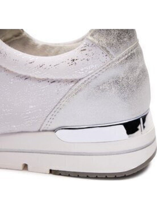 Sneakers Pentru Femei Argintii