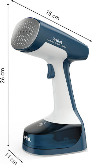 Tefal Access Steam Ατμοκαθαριστής Ρούχων Χειρός 1400W με Δοχείο 150ml Λευκός