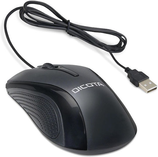 Dicota D32011 Cu fir Mouse Negru