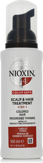 Nioxin System 4 Color Safe Lotion Μαλλιών για Αναδόμηση Step 3 100ml