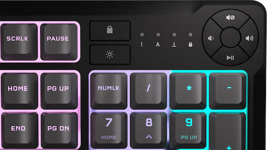 Corsair K55 CORE RGB Gaming Keyboard with RGB lighting (English US)