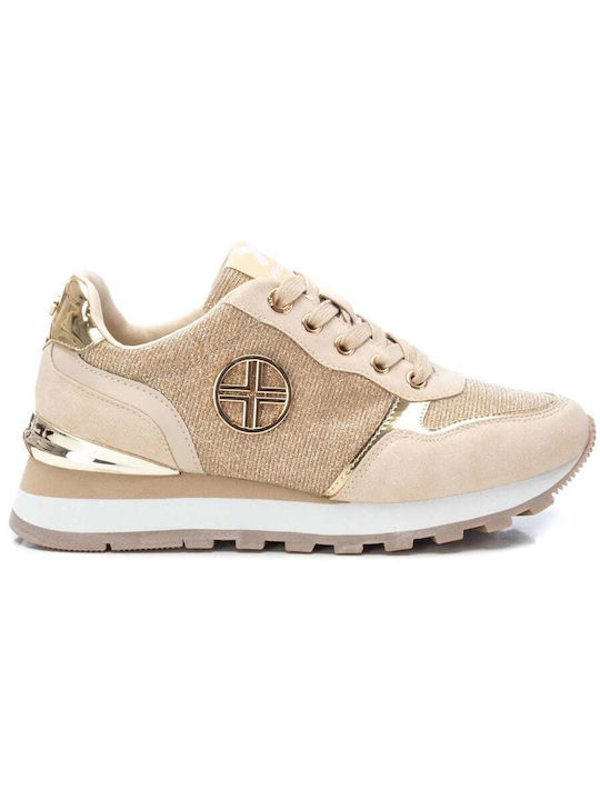 Xti Damen Sneakers Beige