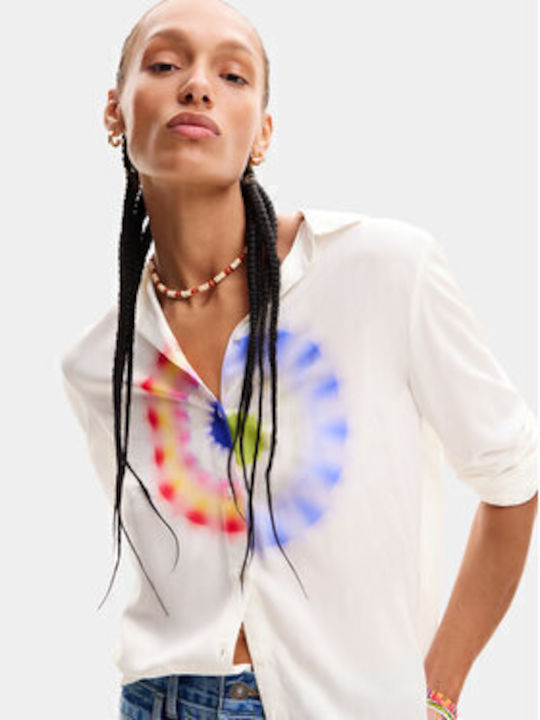 Women's Long Sleeve Shirt White