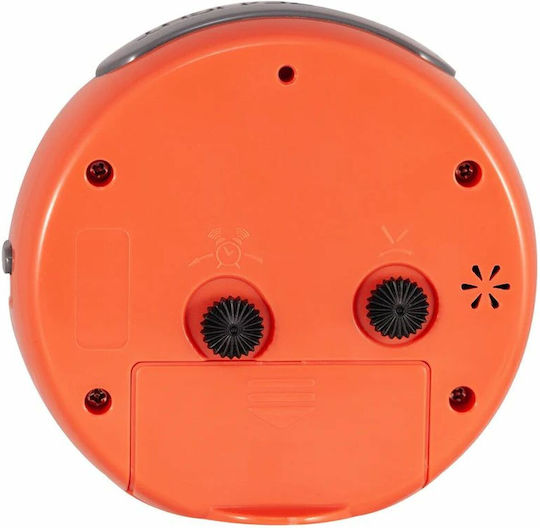 Nextime Geräuschloses Tischuhr Orange 7344OR