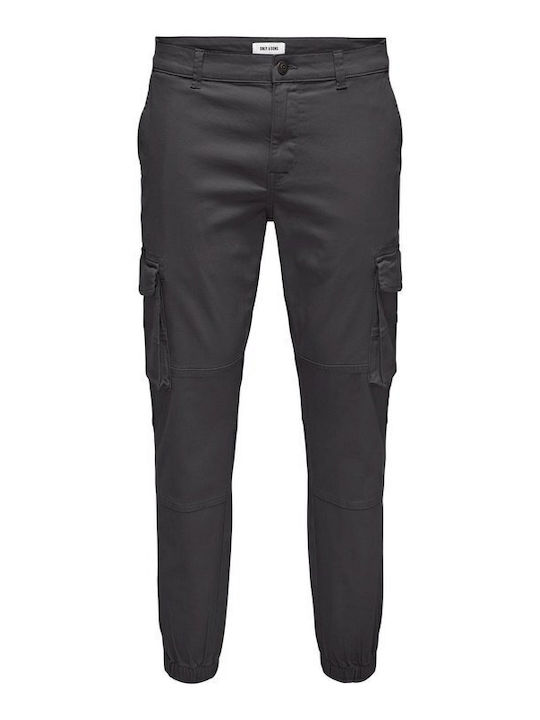 Παντελόνι Cargo Ελαστικό Grey