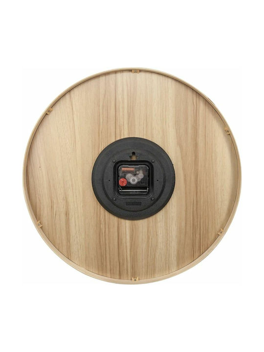 Nextime Wanduhr Beige