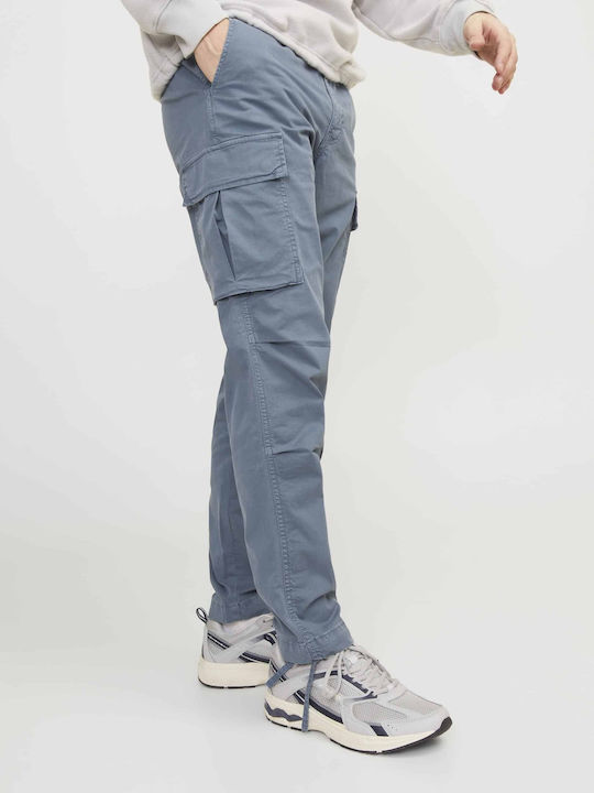 Pantaloni Elastic Blue