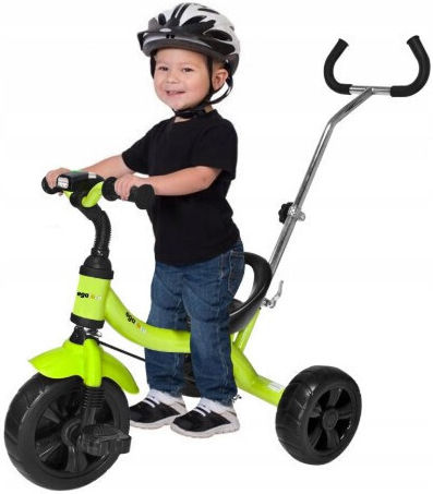 Sportmann Egaleco Convertible with Parental Handle Yellow