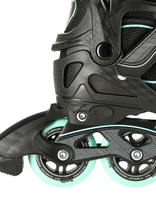 Nils Inline Rollers Μαύρα Παιδικά