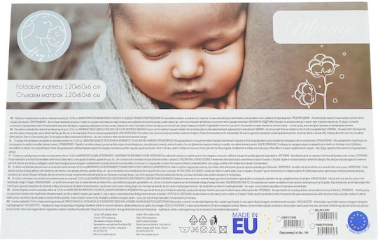 Cangaroo Mattress Playpen Mirage Blue 120cmx60cmx6cm