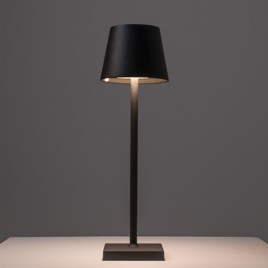 Luma Lampă de masă LED cu Abajur Negru și Bază