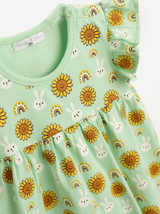 Funky Παιδικό Φόρεμα Spring Green