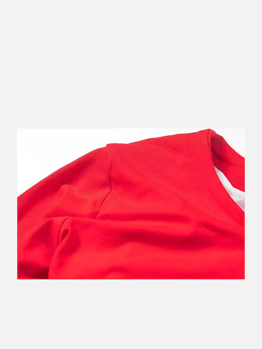 Mädchenkleid Ärmelloses Tüll Rosa Rotes