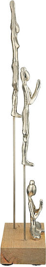 ArteLibre Decorative Figure made of Metal 9x15.5x51cm 1pcs