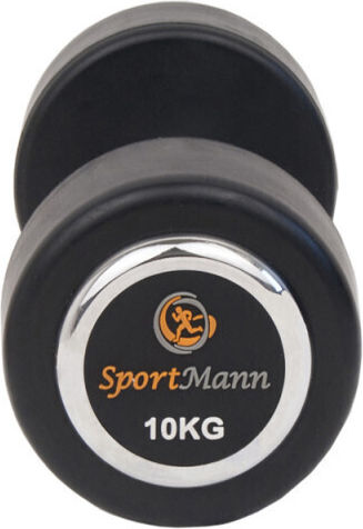 Sportmann Дъмбел Кръгла Гумен 1 x 10кг