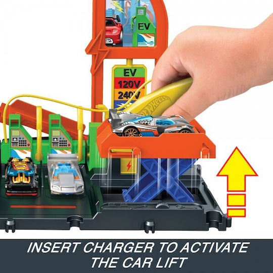 Hot Wheels Fuel Station Toy Car Scale 1:64 For 4+ Years