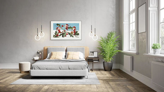 Santa on Canvas 120x80 cm