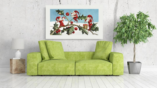 Santa Tablou pe Pânză 120x80cm