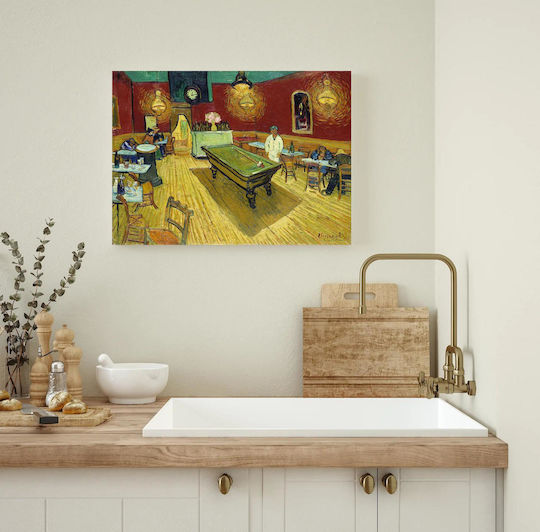 Le Café De Nuit (the Night Café) (1888) By Vincent Van Gogh Painting Copy of Van Gogh on Canvas 100x70cm