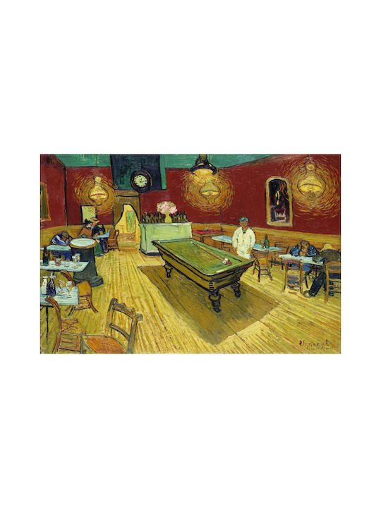 Le Café De Nuit (the Night Café) (1888) By Vincent Van Gogh Painting Copy of Van Gogh on Canvas 50x40cm