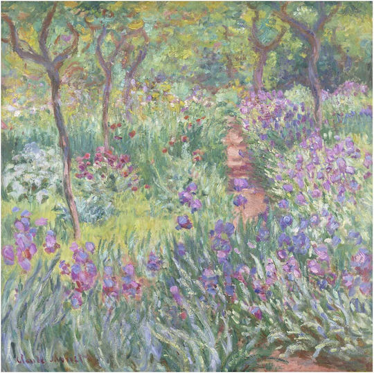 Artist’s Garden Painting on Canvas 50x50cm