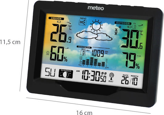 Meteo 05SP84 Wireless Digital Weather Station Tabletop