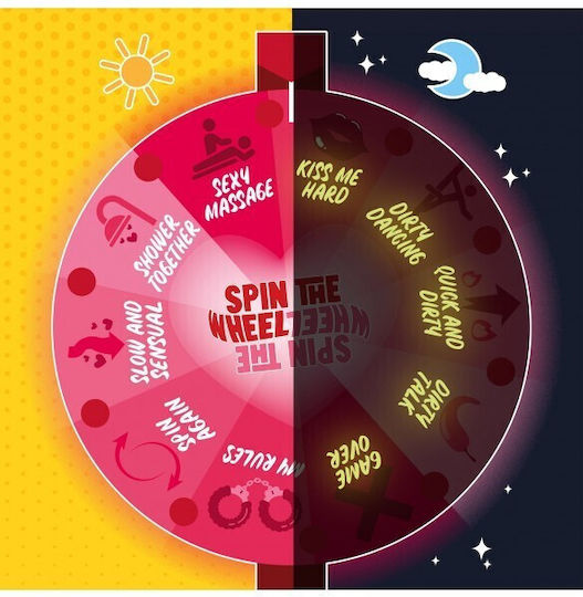 Joc de Societate Spin The Wheel Spicy Edition pentru 2 Jucători 18+ Ani (EN) Legami Milano