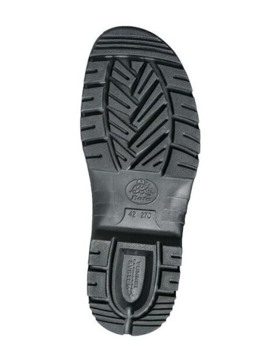 Bata Industrials Waterproof Low Safety Black S3 with Certification FO , SRA,WRU