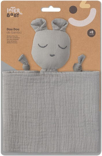 Interbaby Πανάκι Μωρού Dou-dou Petrol Grey