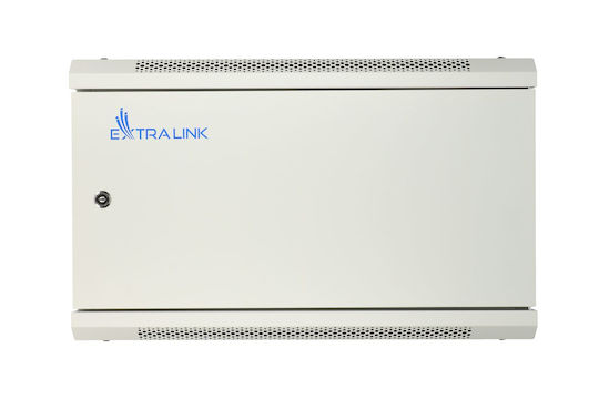 Extralink Επιτοίχια Καμπίνα Rack 6U Γκρι EX.12998