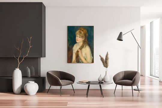 Pierre-auguste Renoir's Young Painting on Canvas 100x150cm