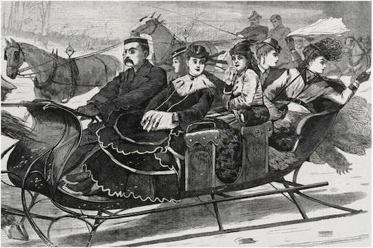 Christmas Belles (1869) By Winslow Homer Painting on Canvas 50x40cm