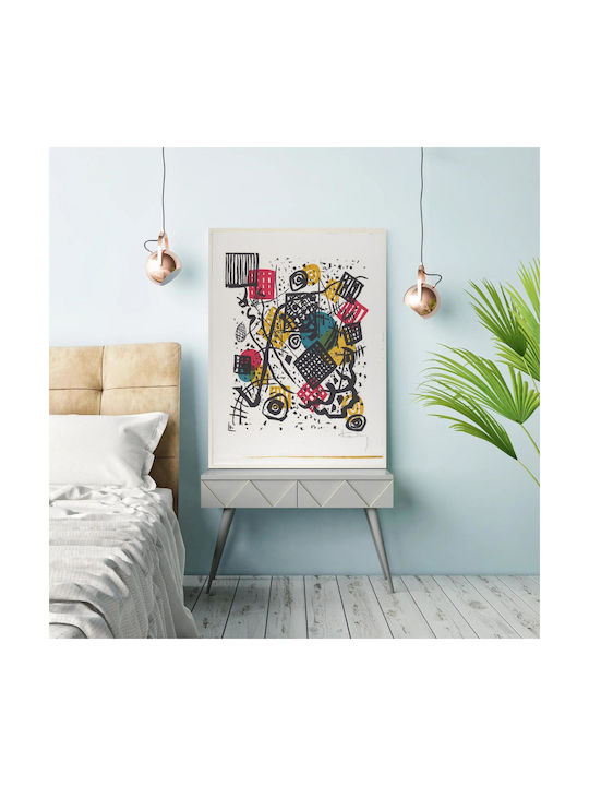 V Small Πίνακας σε Καμβά 70x100cm