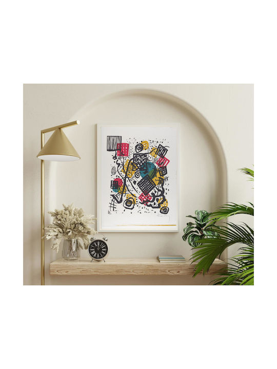 V Small Πίνακας σε Καμβά 70x100cm