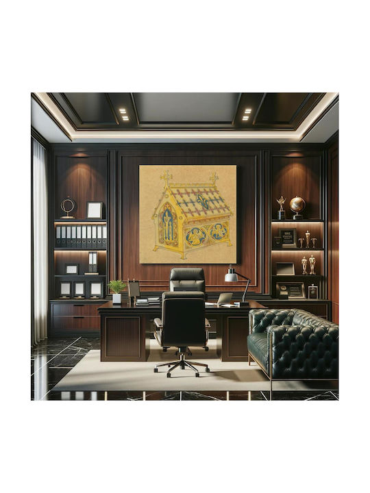Designs Executed Jones Painting Metallic 110x110cm