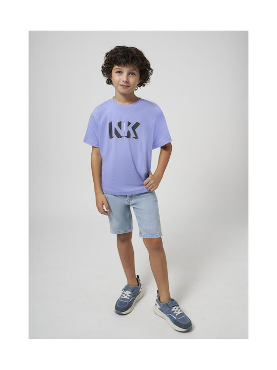 Mayoral Kids Shorts/Bermuda Denim Petroplug (petropl)