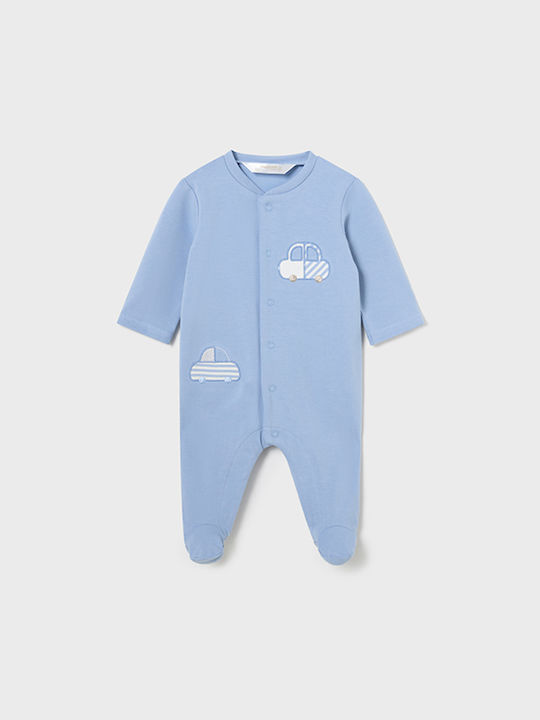 Mayoral Baby Bodysuit Set Long-Sleeved Blue