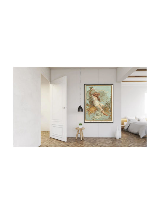 May Christmas Be Bright And Happy Gemälde auf Leinwand 100x150cm