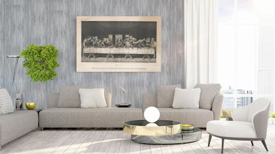 Last Supper Leonardo Painting on Canvas 50x40cm