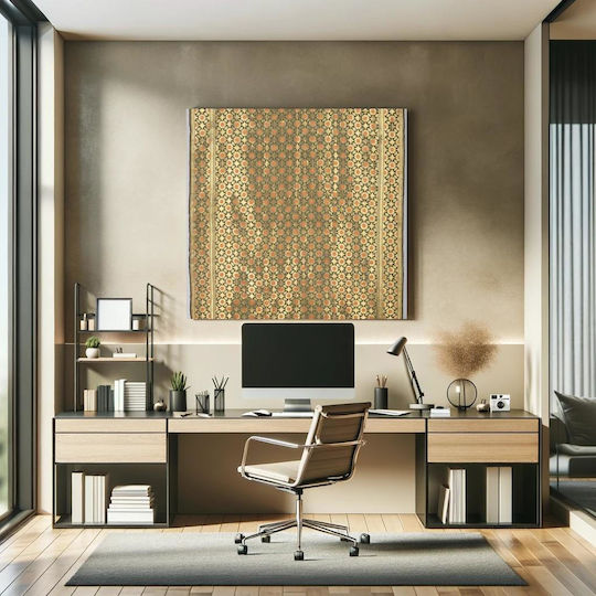 Brocade Πίνακας Μεταλλικός 120x120cm