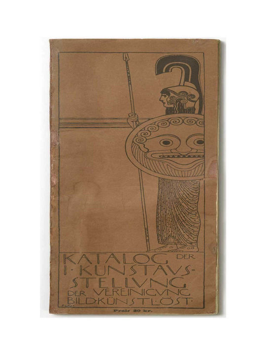 Catalog 1st Exhibition .vienna Secession March June 1898 Painting on Canvas 60x90cm