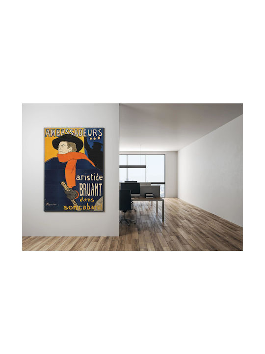 Ambassadeurs Aristide Bruant Painting on Canvas 70x100cm