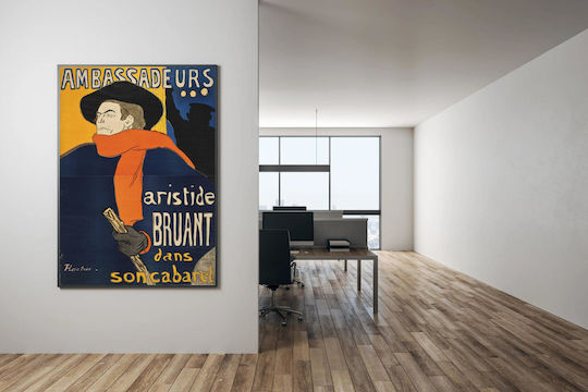 Ambassadeurs Aristide Bruant Πίνακας σε Καμβά 70x100cm