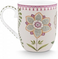 PiP Studio Lotus Off Κούπα από Πορσελάνη Λευκή 350ml PiP Studio Lotus Off Κούπα από Πορσελάνη Λευκή 350ml
